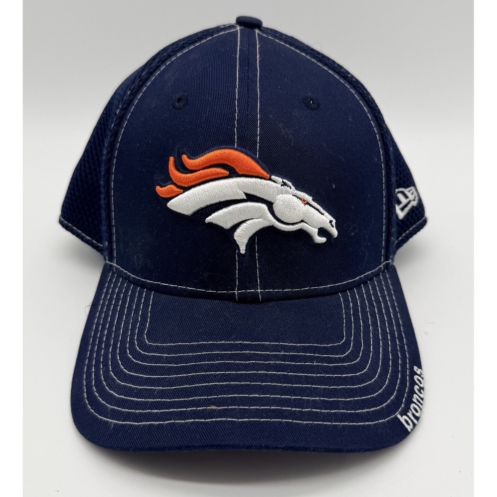 New Era NFL Denver Broncos 9Twenty Core Classic Navy Adjustable Strap Hat Cap